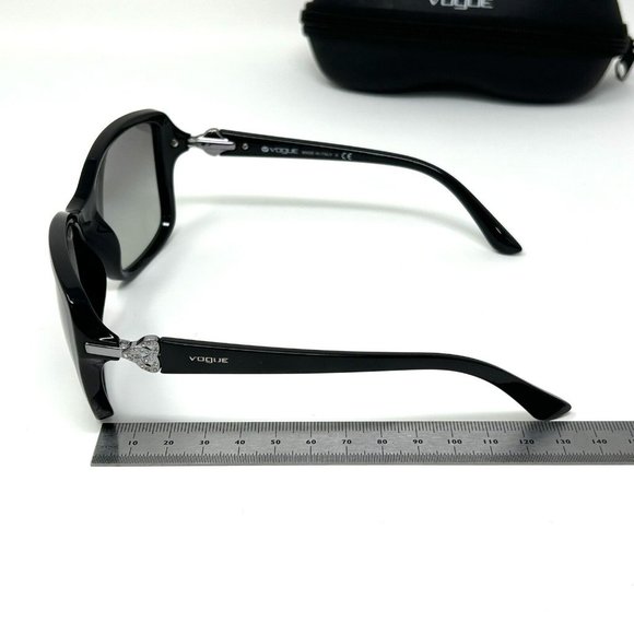 VOGUE VO 2832-s-b SUNGLASSES FRAME W44/11 BLACK OVERSIZED 57-18-135